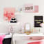 4-Tier Round Organizer with Silver Rod