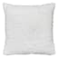 Crosby St. White Woven Boucle Throw Pillow, 18"