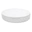 Crosby St. White Biker Textured Soap Dish, 5.8"