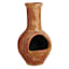 Classic Handmade Ruby Clay Outdoor Chimenea