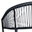 Crosby St. Brody Wicker Patio Chair, Black