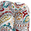 Paisley Chili Outdoor Wicker Seat Cushion