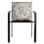 Paisley Chili Oversized Square Outdoor Throw Pillow, 20"