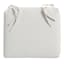 Tristan Heather White Premium Outdoor Square Seat Cushion