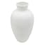 Ty Pennington White Glass Vase, 5"