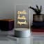 Clear Message Board Light with Marker