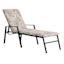 Paisley Chili Outdoor Chaise Lounge Cushion
