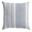 Calisto Pinstripe Oversized Square Outdoor Throw Pillow, 20"