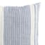 Calisto Pinstripe Oversized Square Outdoor Throw Pillow, 20"