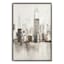 Framed Cityscape Canvas Wall Art, 26x36