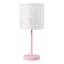 Tiny Dreamers Pink Metal Butterfly Lamp with Shade, 15"