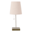 Gold Stick Small Table Lamp with Shade, 18"