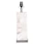 Laila Ali Alabaster Medium Table Lamp with Silver Base, 18"