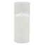 Honeybloom Clear Glass LED Pillar Candle with Timer, 4x10