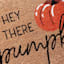 Hey There Pumpkin Coir Mat, 18x30