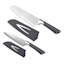 4-Piece Santoku Knife & Sheath Set