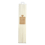 Honeybloom 4-Pack White Unscented Taper Candles, 14"