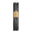 Honeybloom 4-Pack Black Unscented Taper Candles, 14"