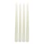 Honeybloom 4-Pack White Unscented Taper Candles, 10"