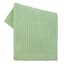 Honeybloom Green Chenille Knit Throw Blanket, 50x60