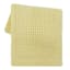 Honeybloom Yellow Chenille Knit Throw Blanket, 50x60
