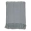 Providence Blue Striped Knit Throw Blanket, 50x60