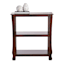 Providence Theodore 3-Tier Thick Leg Bookshelf, Brown