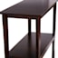 Providence Theodore 3-Tier Thick Leg Bookshelf, Brown