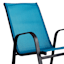 Sling Patio Rocking Chair, Turquoise