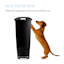 SimpleHuman Slim Black Kitchen Step Trash Can, 40l