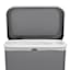 SimpleHuman Grey Step Trash Can, 45l