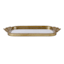 Ornate Gold Mirror Tray, 15x8