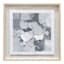 Ty Pennington Glass Framed Abstract Print Wall Art, 25"