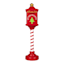Pre-Lit Blow Mold Mailbox, 40"