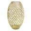 Providence Gold Metal Cutout Vase, 19.5"