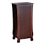 Providence Theodore 1-Drawer & Cabinet End Table, Dark Brown