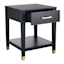 Providence Monroe Accent Table, Black