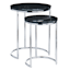 Crosby St. Set of 2 Essex Black Marble Nesting Tables