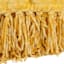 Yellow Fringe Throw Blanket, 50x60