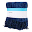 Navy Blue Fringe Throw Blanket, 50x60