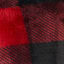 Black & Red Buffalo Plaid Plush Throw Blanket, 50x60