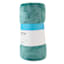 Dark Green Microfiber Plush Throw Blanket, 50x60