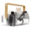 Clear Acrylic Organizer with Bamboo Handle