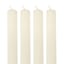 Tracey Boyd 4-Pack White Unscented Taper Candles, 10.24"