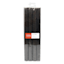 Tracey Boyd 4-Pack Black Unscented Taper Candles, 10.24"