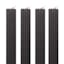 Tracey Boyd 4-Pack Black Unscented Taper Candles, 10.24"
