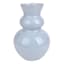 Providence Blue Glass Bubble Vase, 12"
