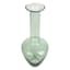Providence Green Glass Vase, 15.7"