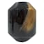 Crosby St. Black Gold Stroke Vase, 13"