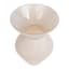 Crosby St. Ivory Glass Vase, 12"